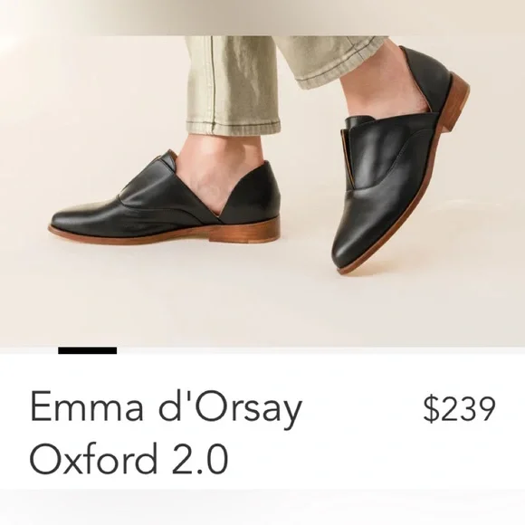 Nisolo Emma d’ Orsay Oxford, 7.5 - Picture 1 of 6